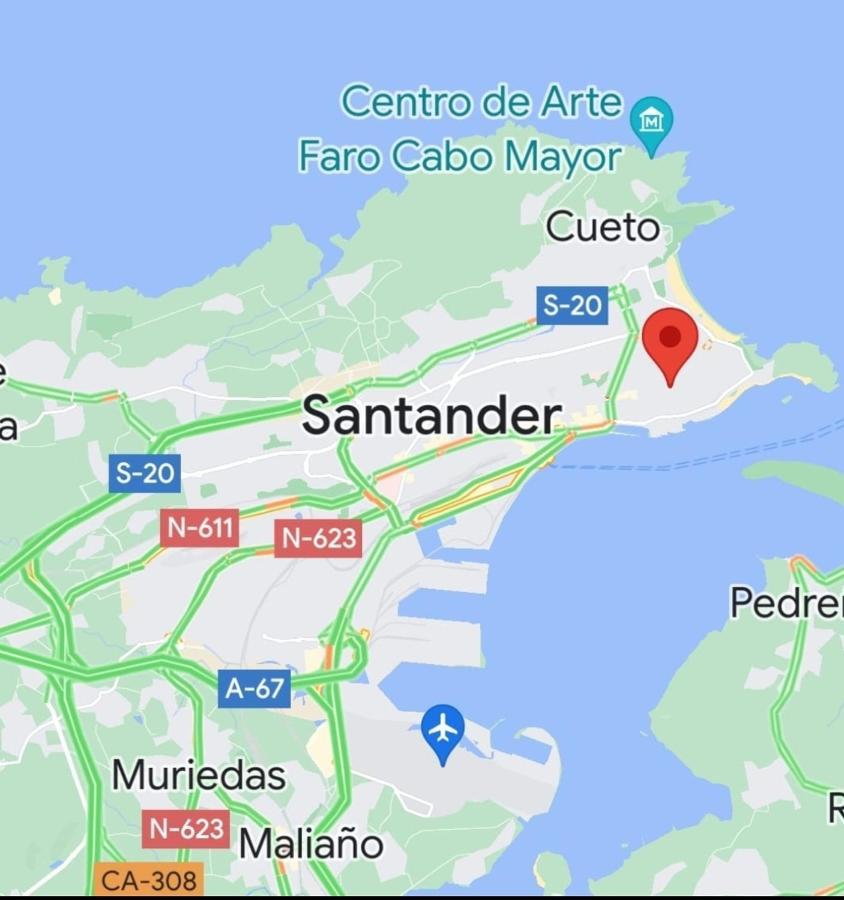 Apartamento Villalvaro Con Parking Сантандер Экстерьер фото